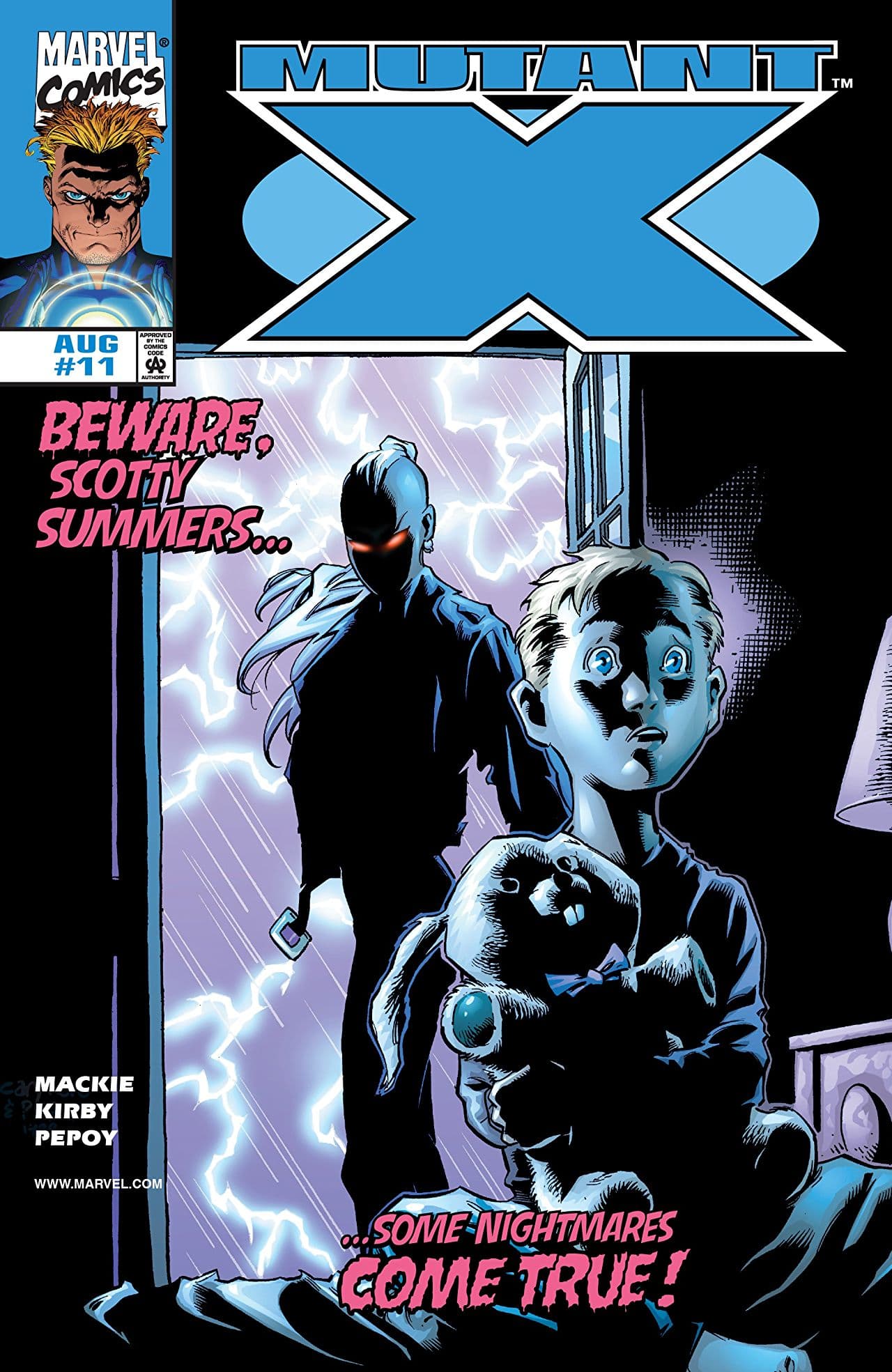 Mutant X #11 cover
