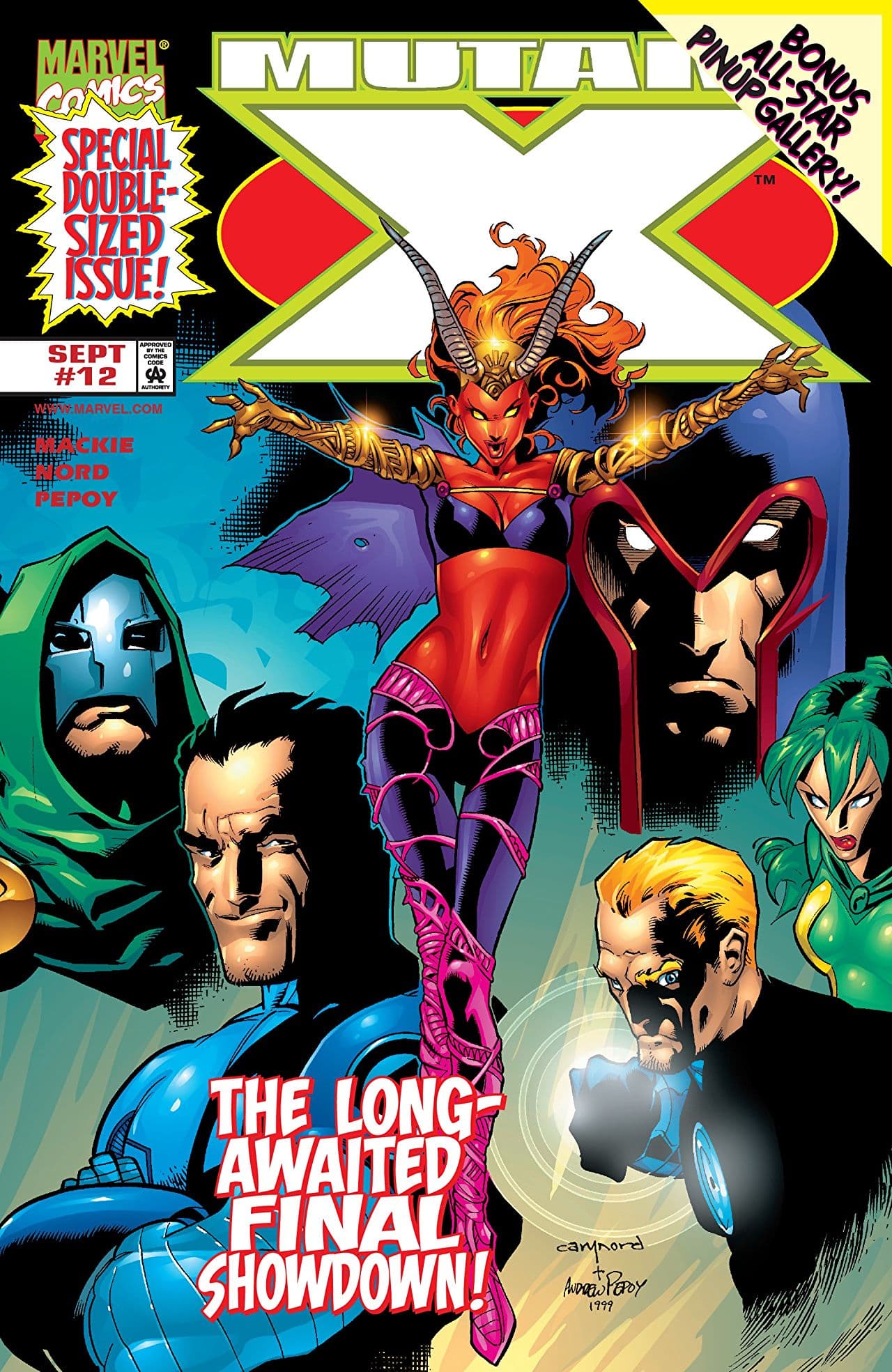 Mutant X #12 cover