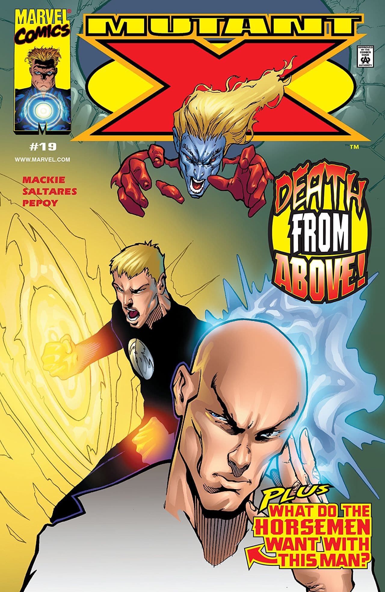 Mutant X #19 cover