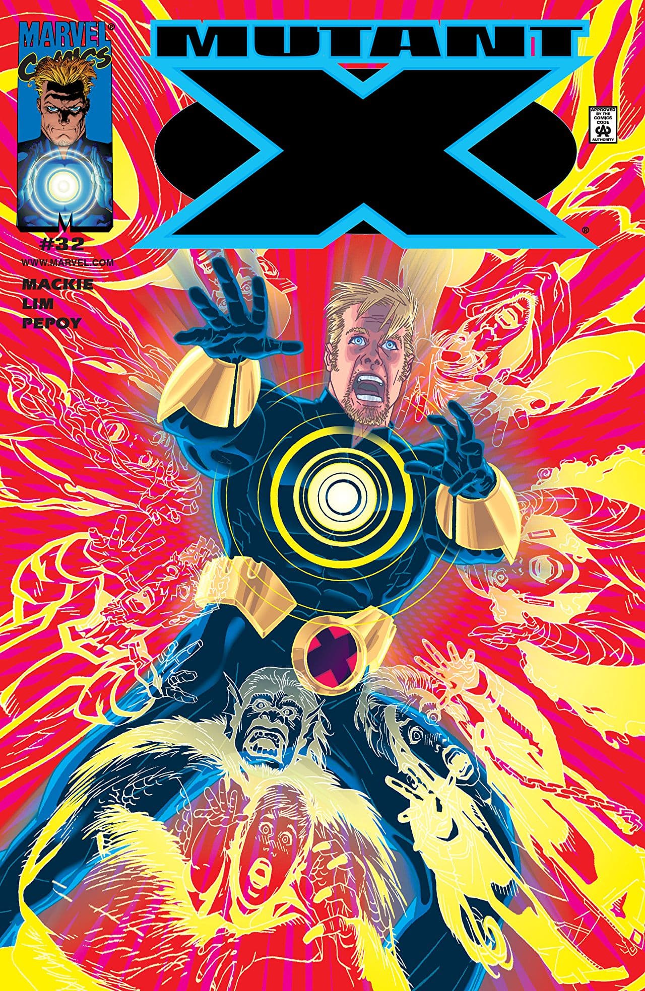 Mutant X #32 cover
