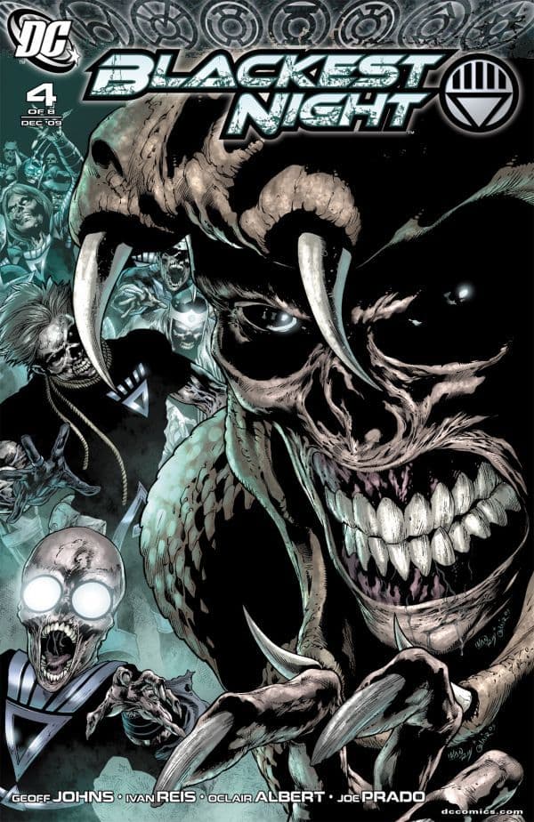 Blackest Night #4 cover