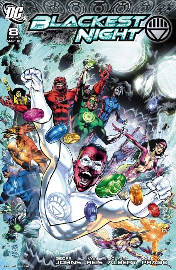 Blackest Night #8 cover
