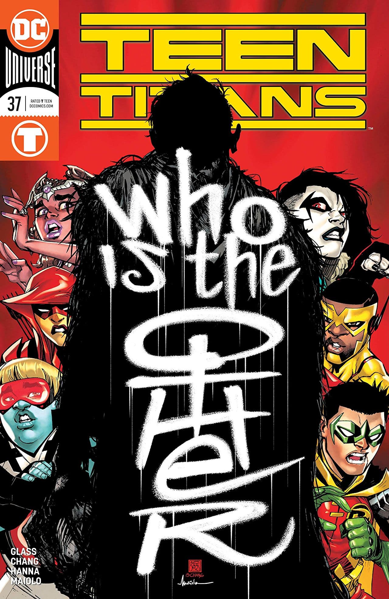 Teen Titans #37 cover
