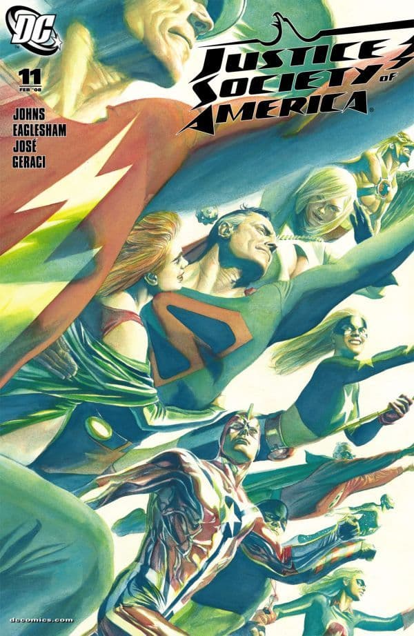 Justice Society of America #11 cover