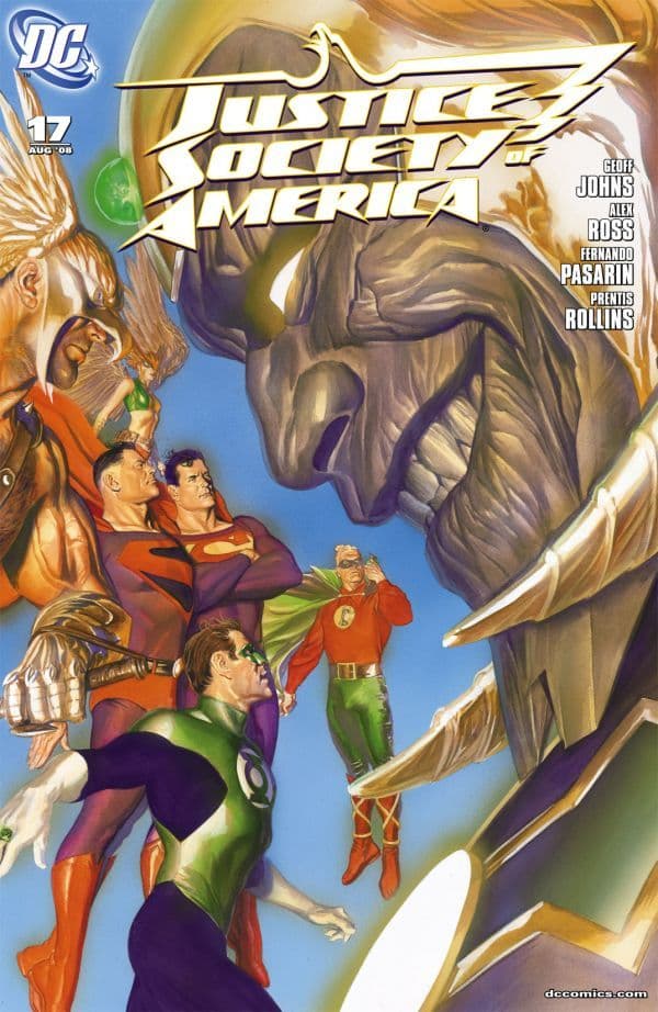 Justice Society of America #17 cover
