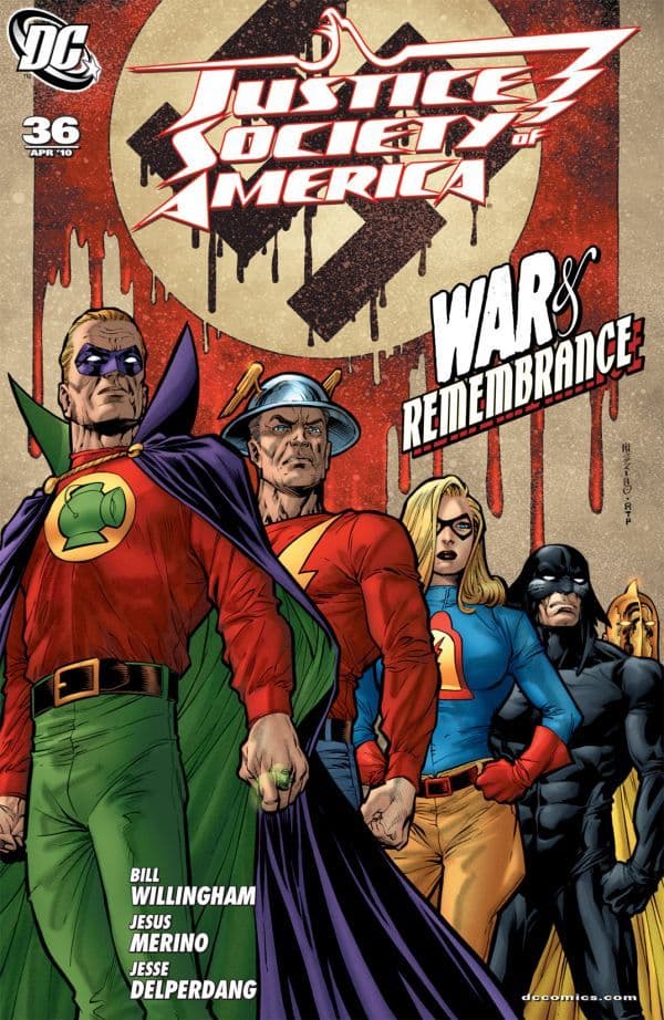 Justice Society of America #36 cover