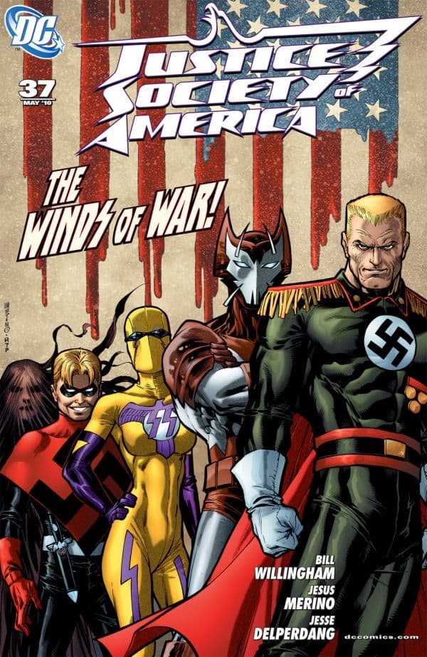 Justice Society of America #37 cover