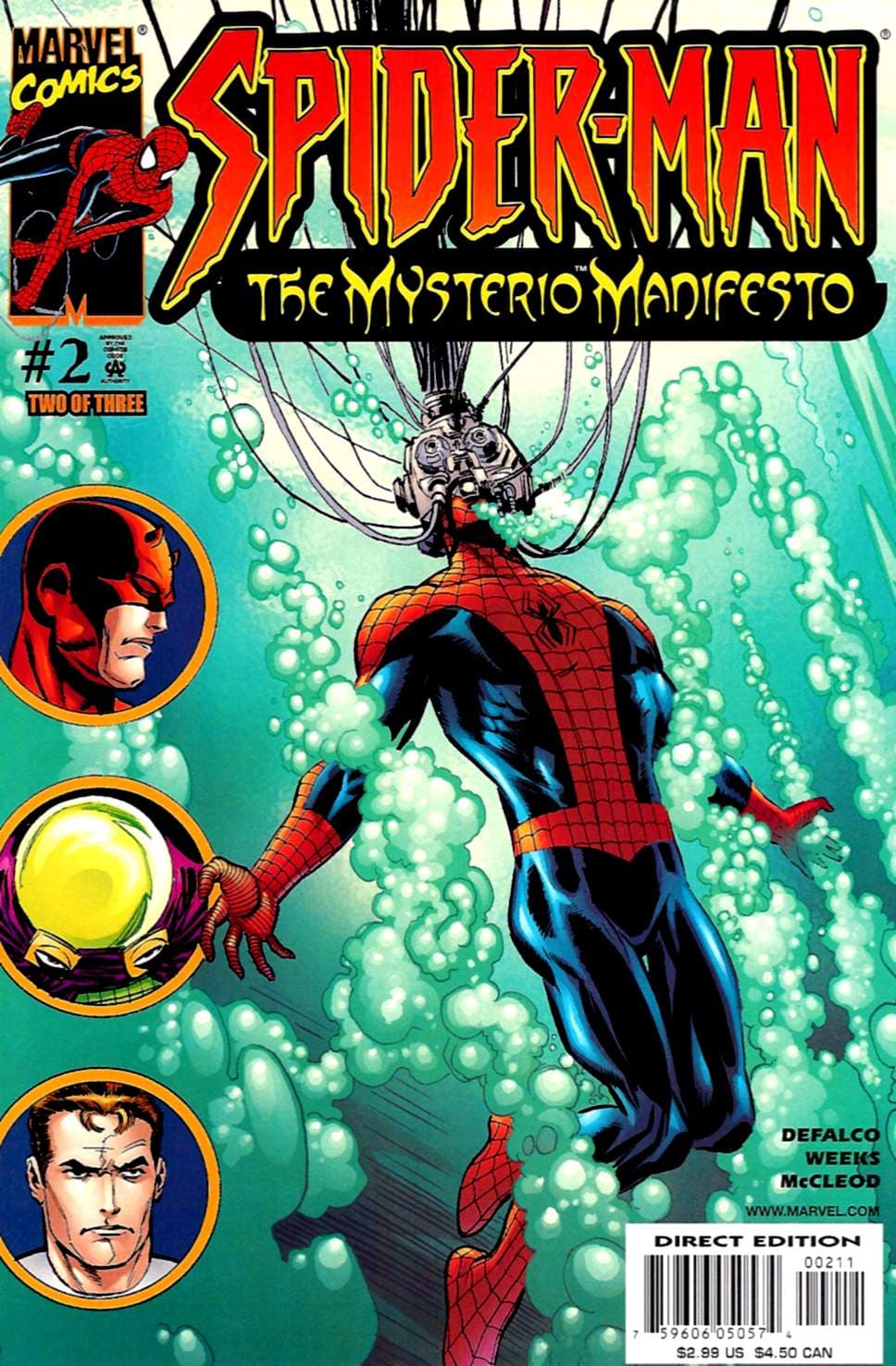 Spider-Man and Mysterio #2 cover