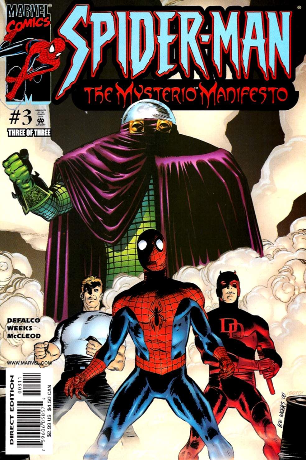 Spider-Man and Mysterio #3 cover