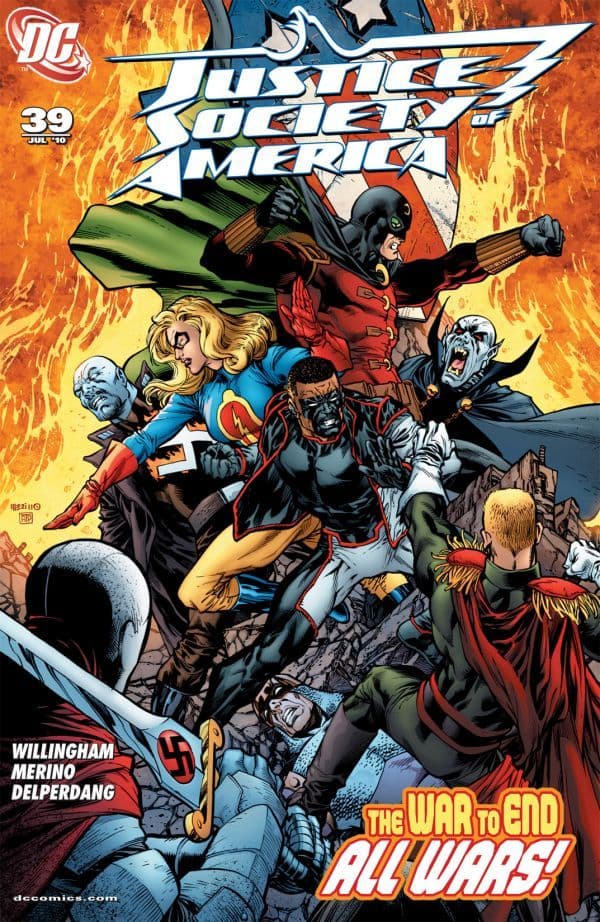 Justice Society of America #39 cover