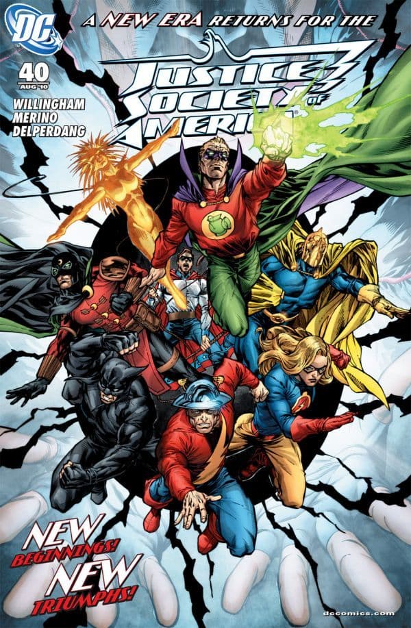 Justice Society of America #40 cover