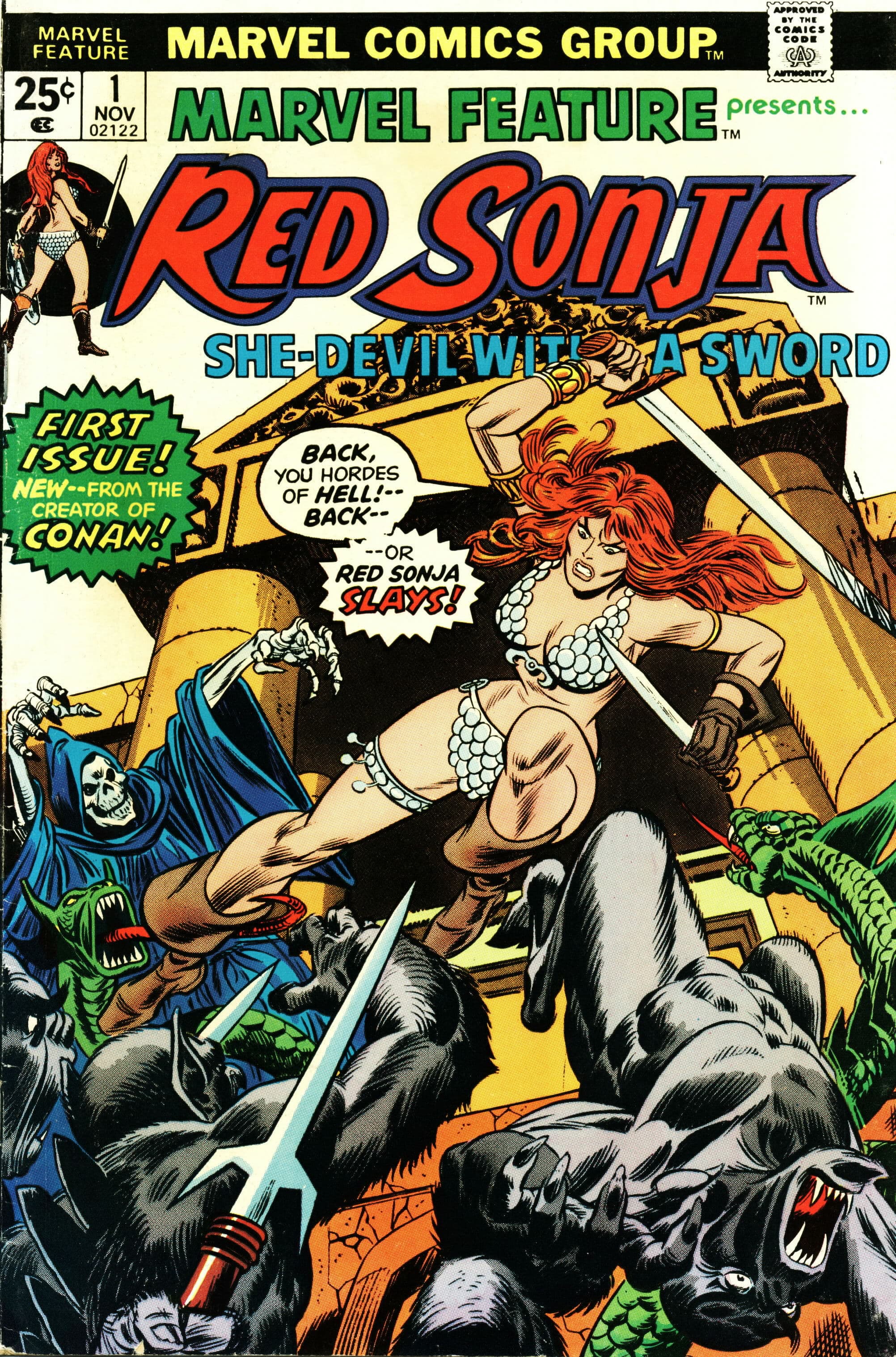 Marvel Feature #1 cover