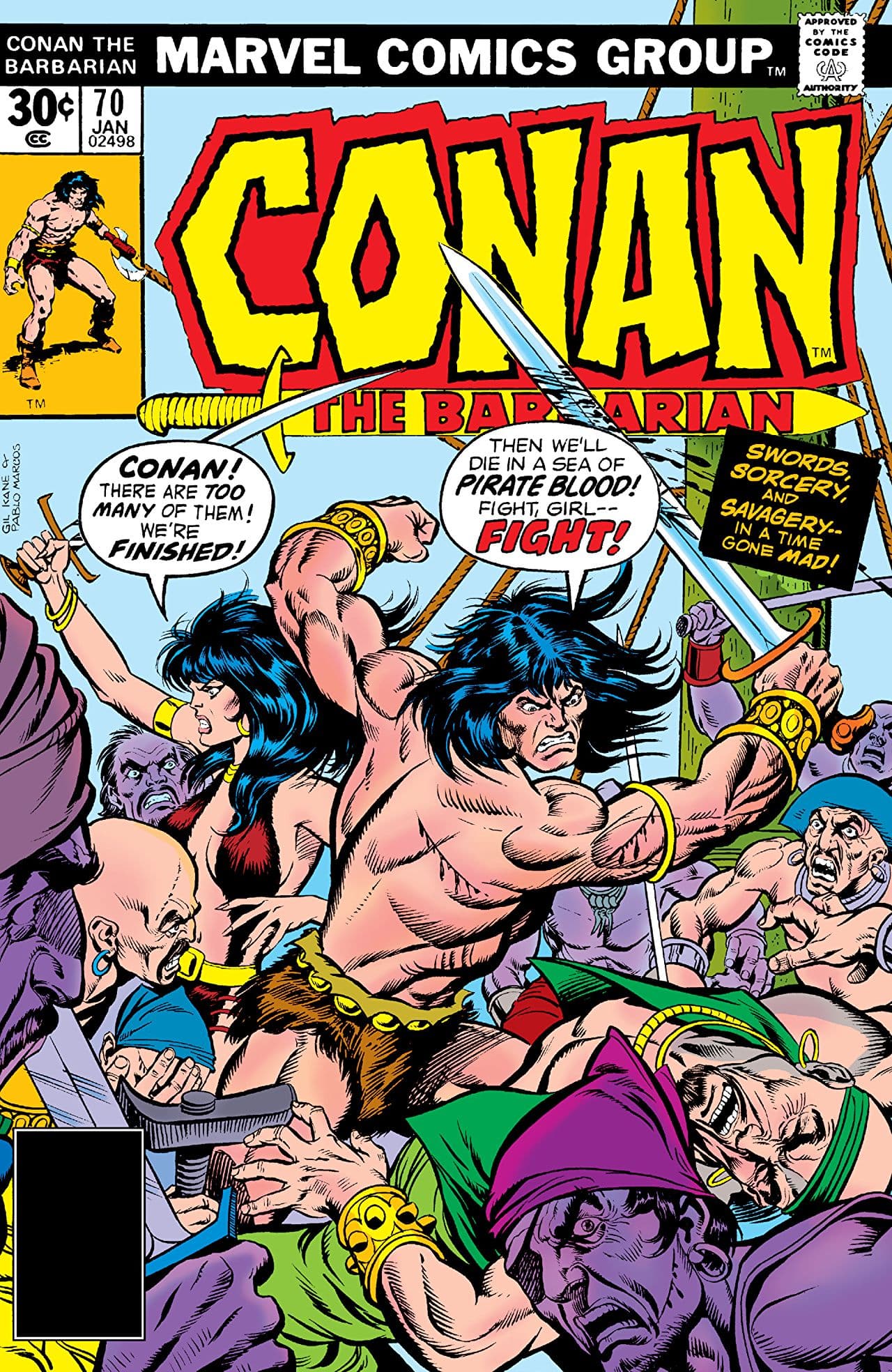 Conan the Barbarian #70