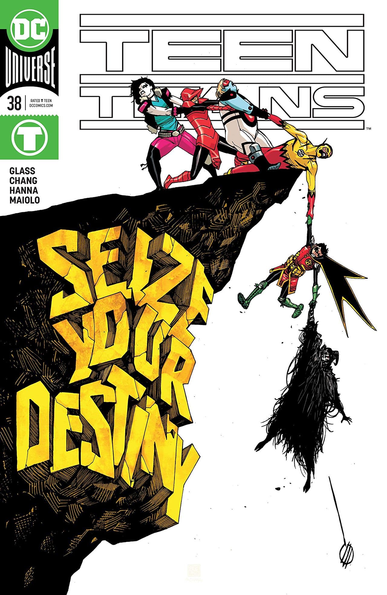 Teen Titans #38 cover