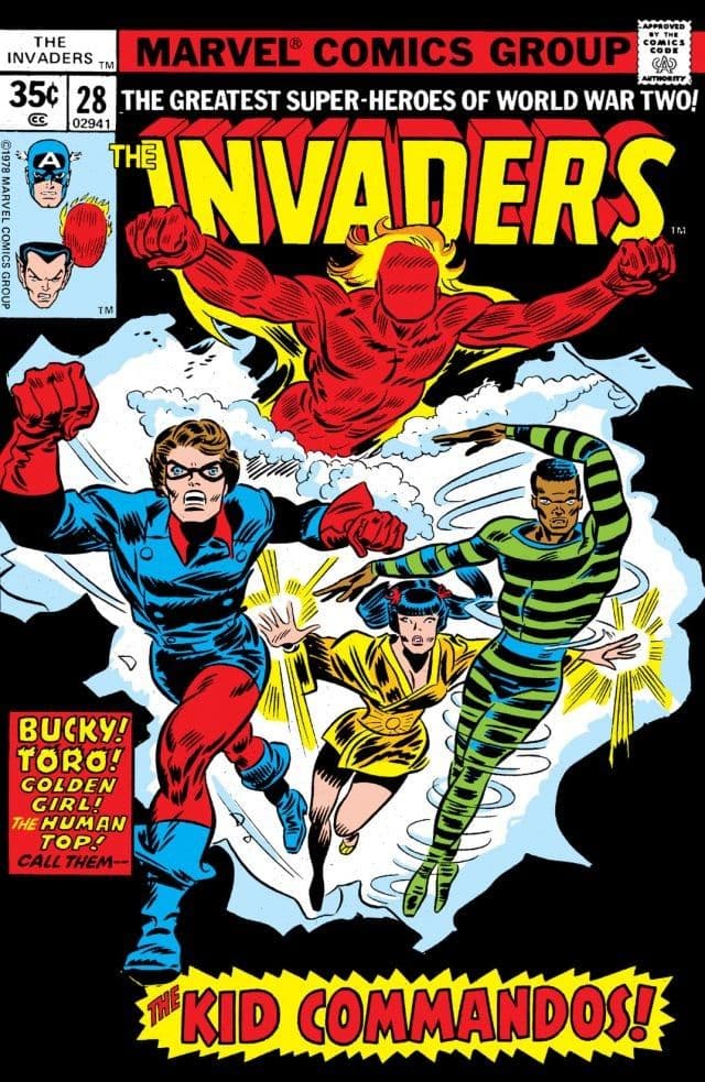 The Invaders #28 cover