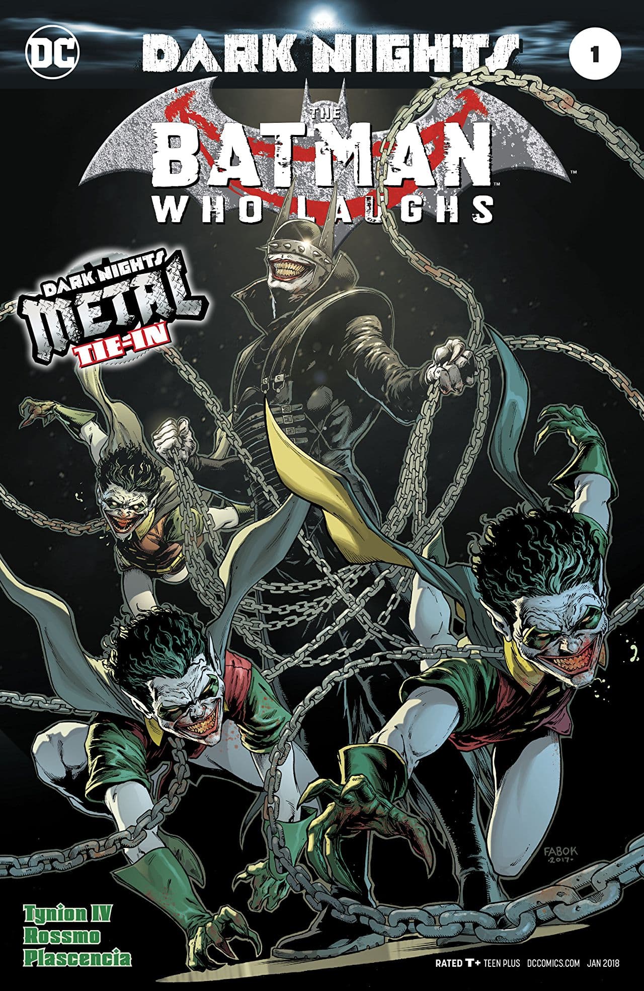 Dark Nights: The Batman Who Laughs #1 cover
