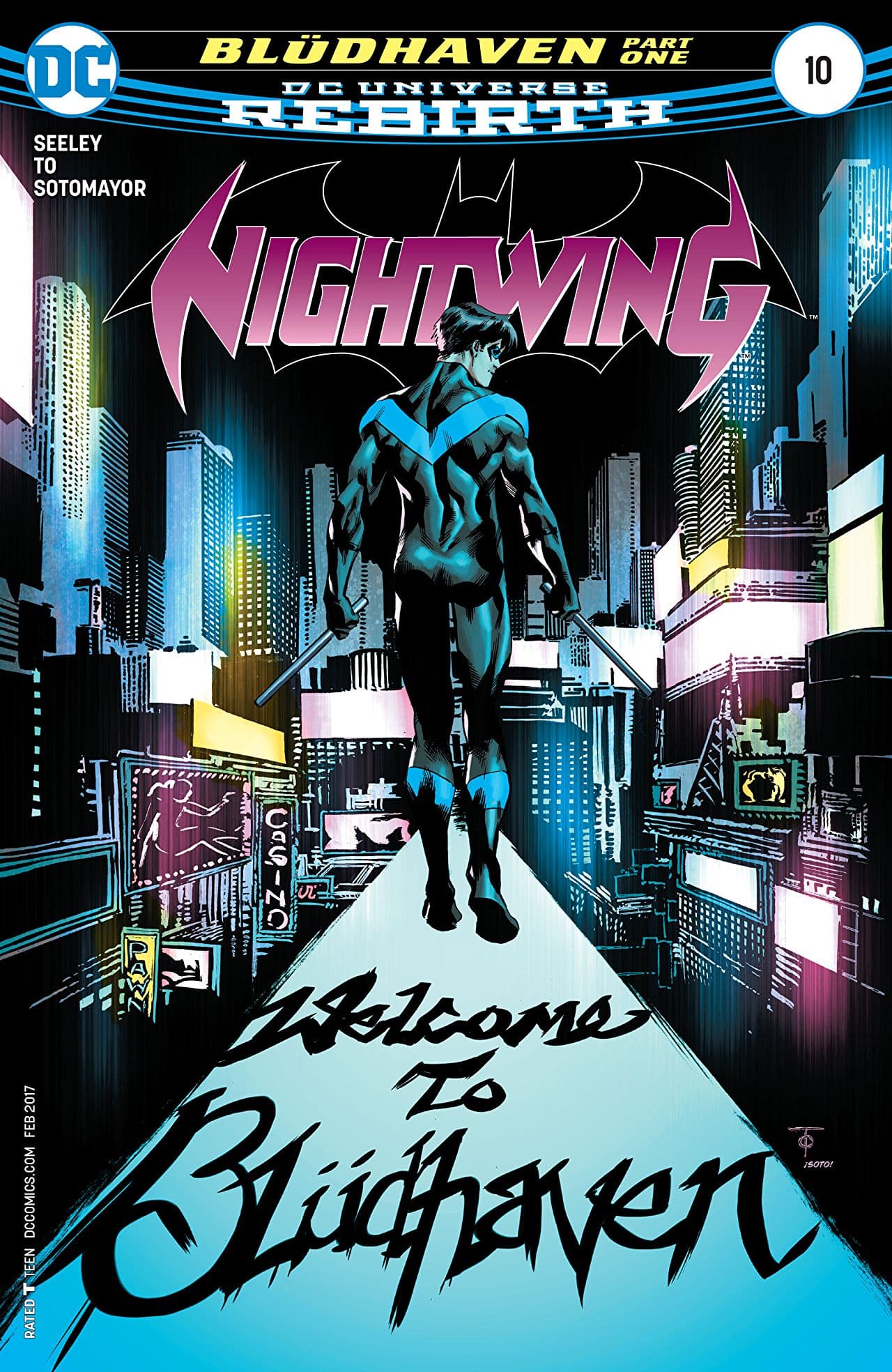 Nightwing #10 cover