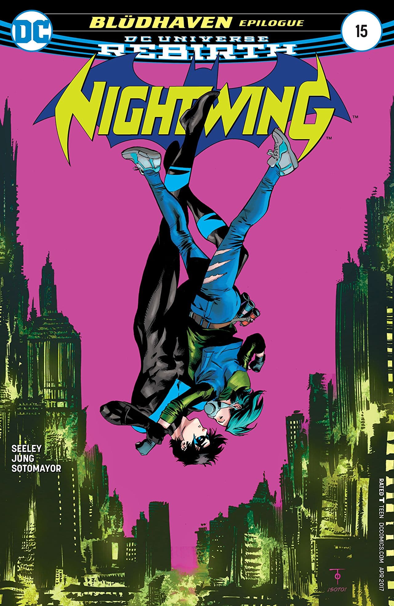 Nightwing #15 cover