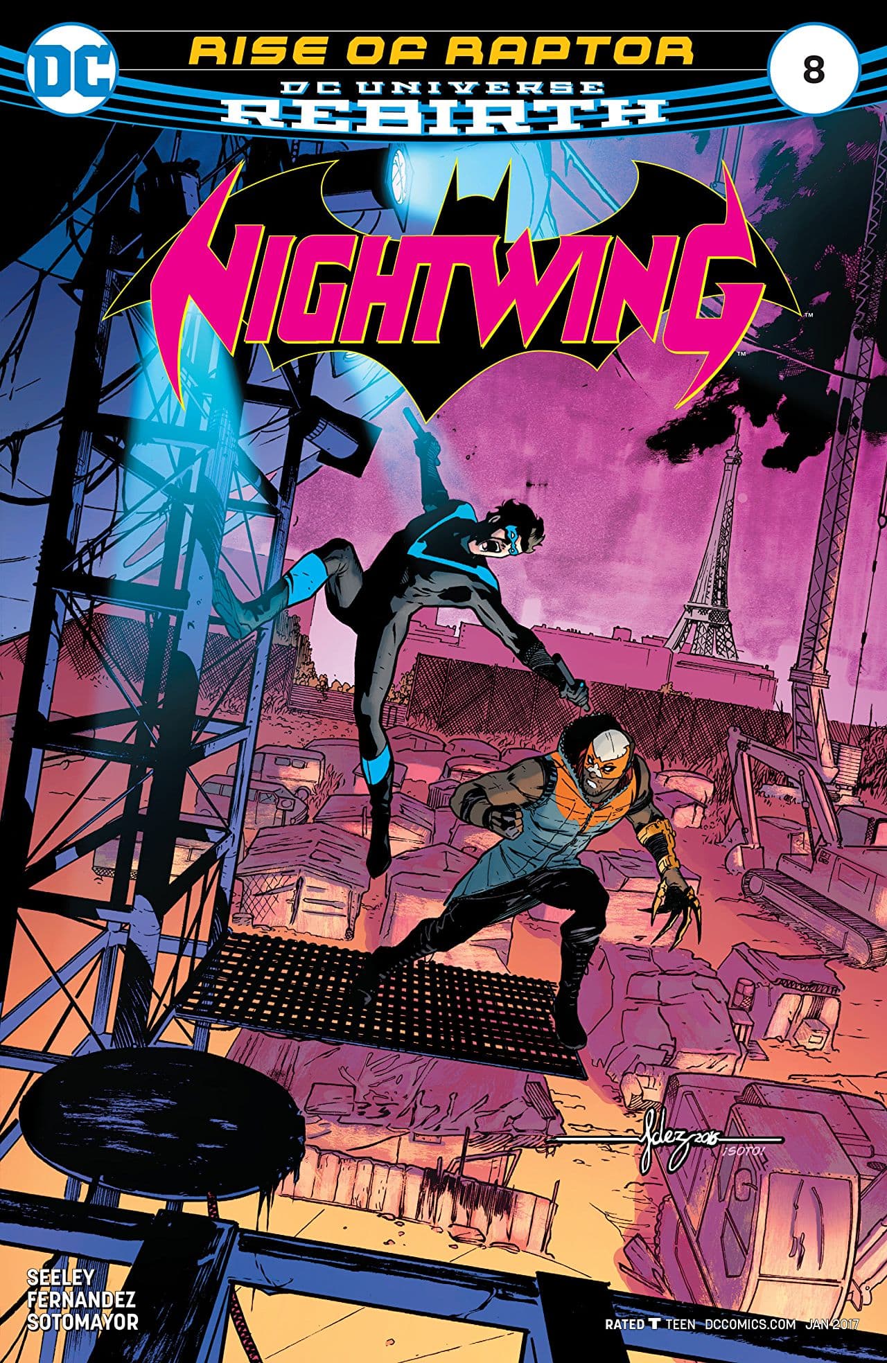 Nightwing #8 cover