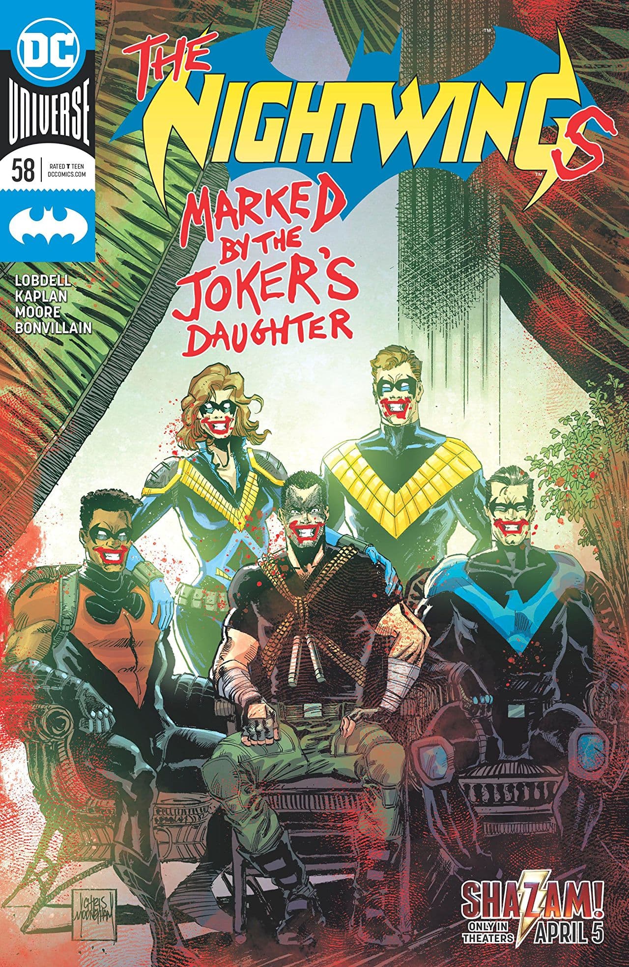 Nightwing #58 cover