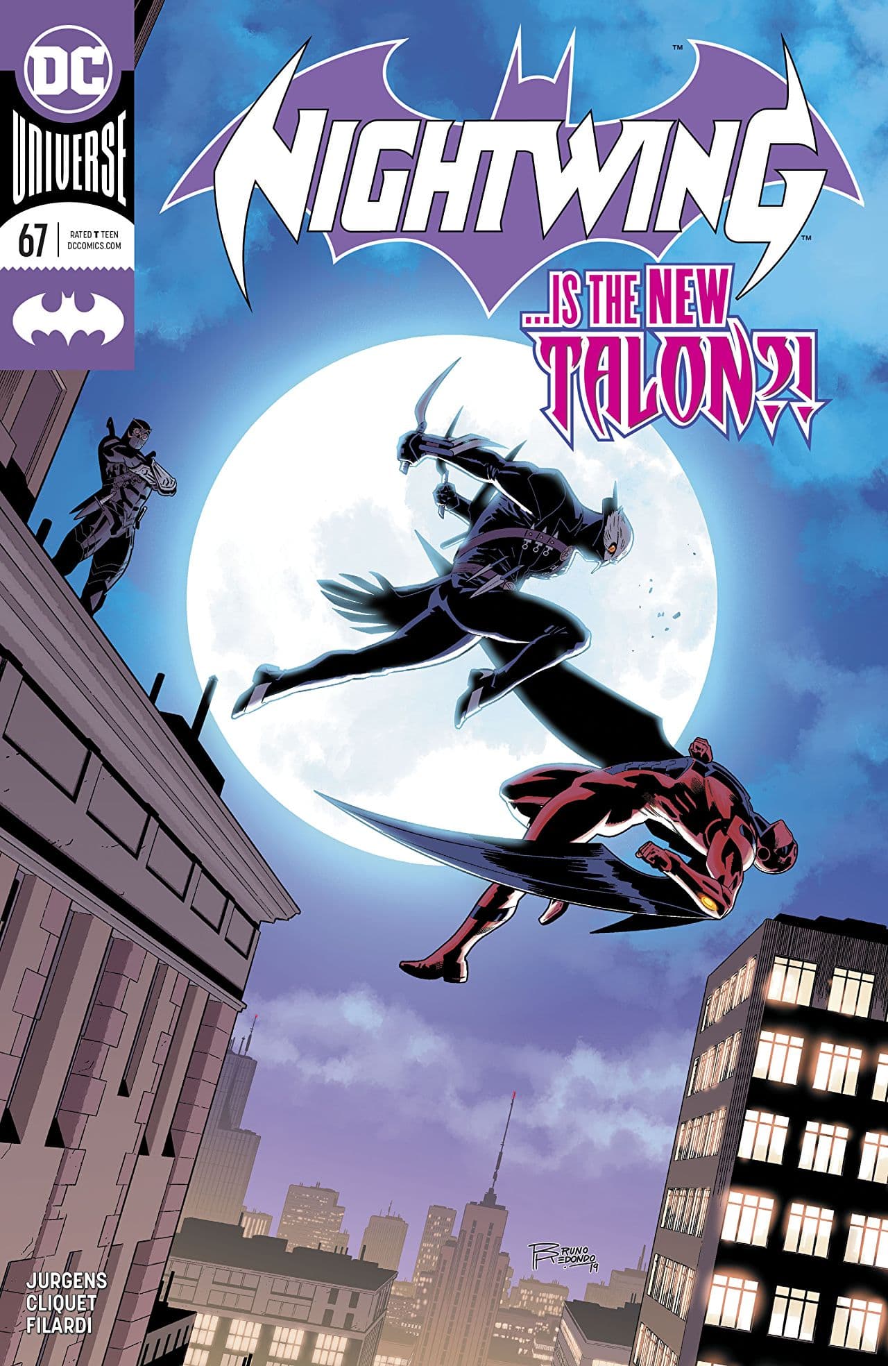 Nightwing #67 cover