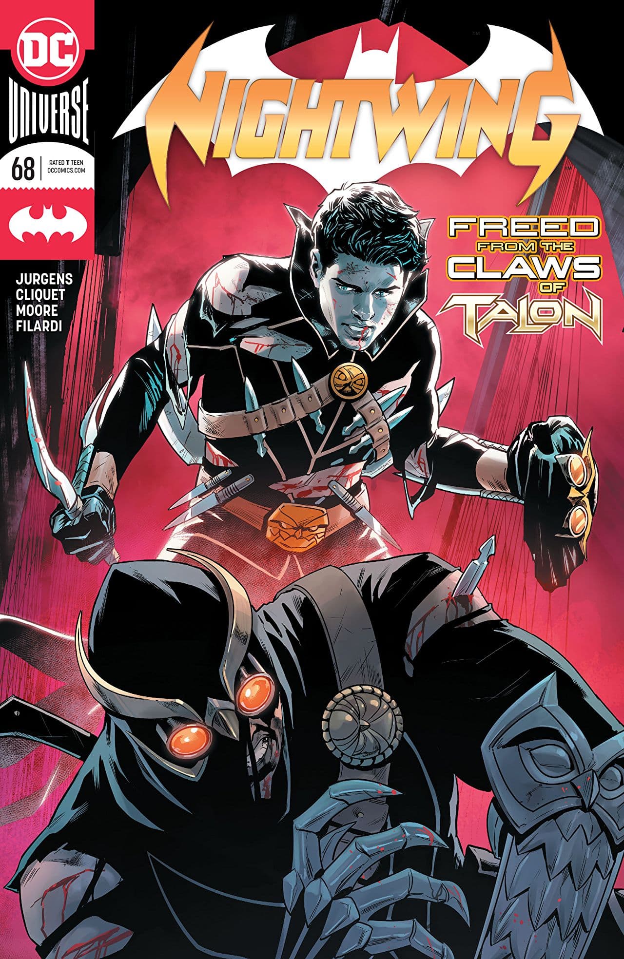 Nightwing #68 cover