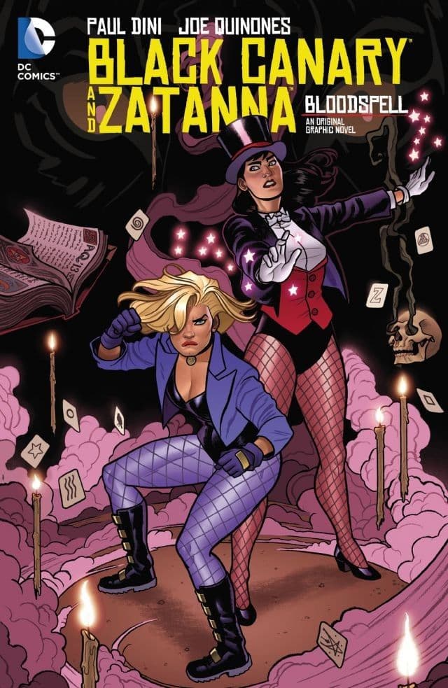 Black Canary and Zatanna: Bloodspell #1 cover