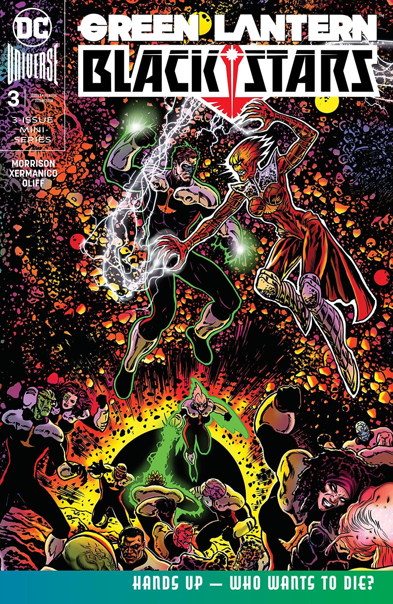 Green Lantern: Blackstars #3 cover
