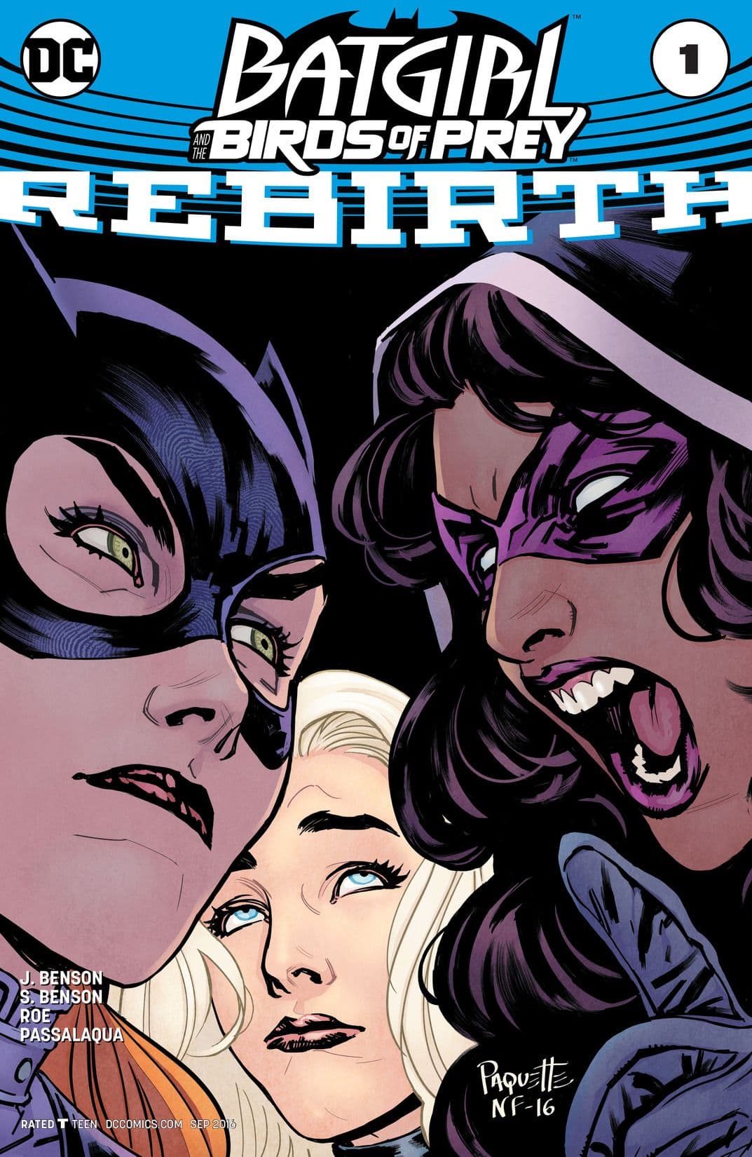 Batgirl & the Birds of Prey: Rebirth cover — © DC Comics