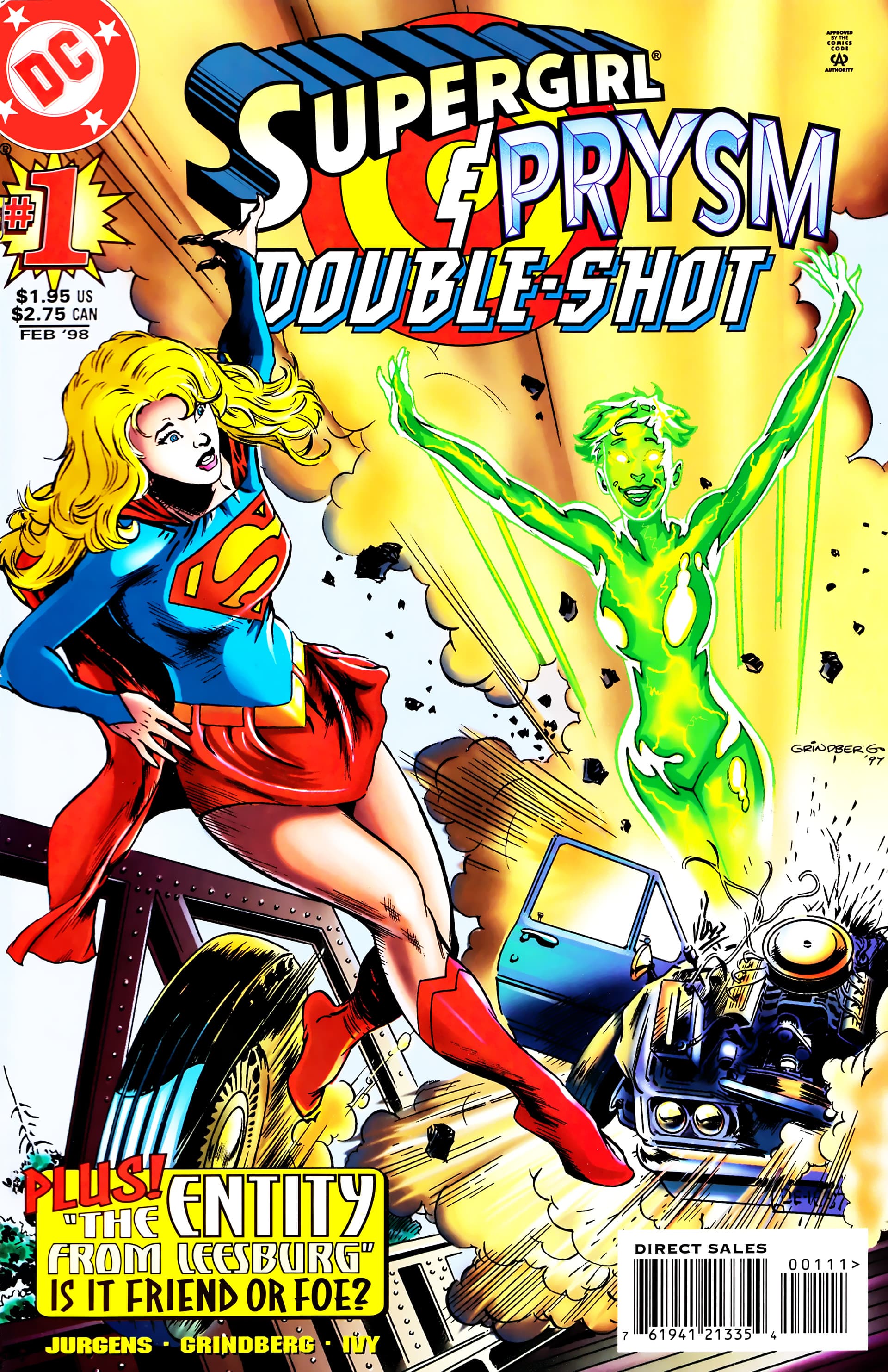 Supergirl/Prysm Double-Shot