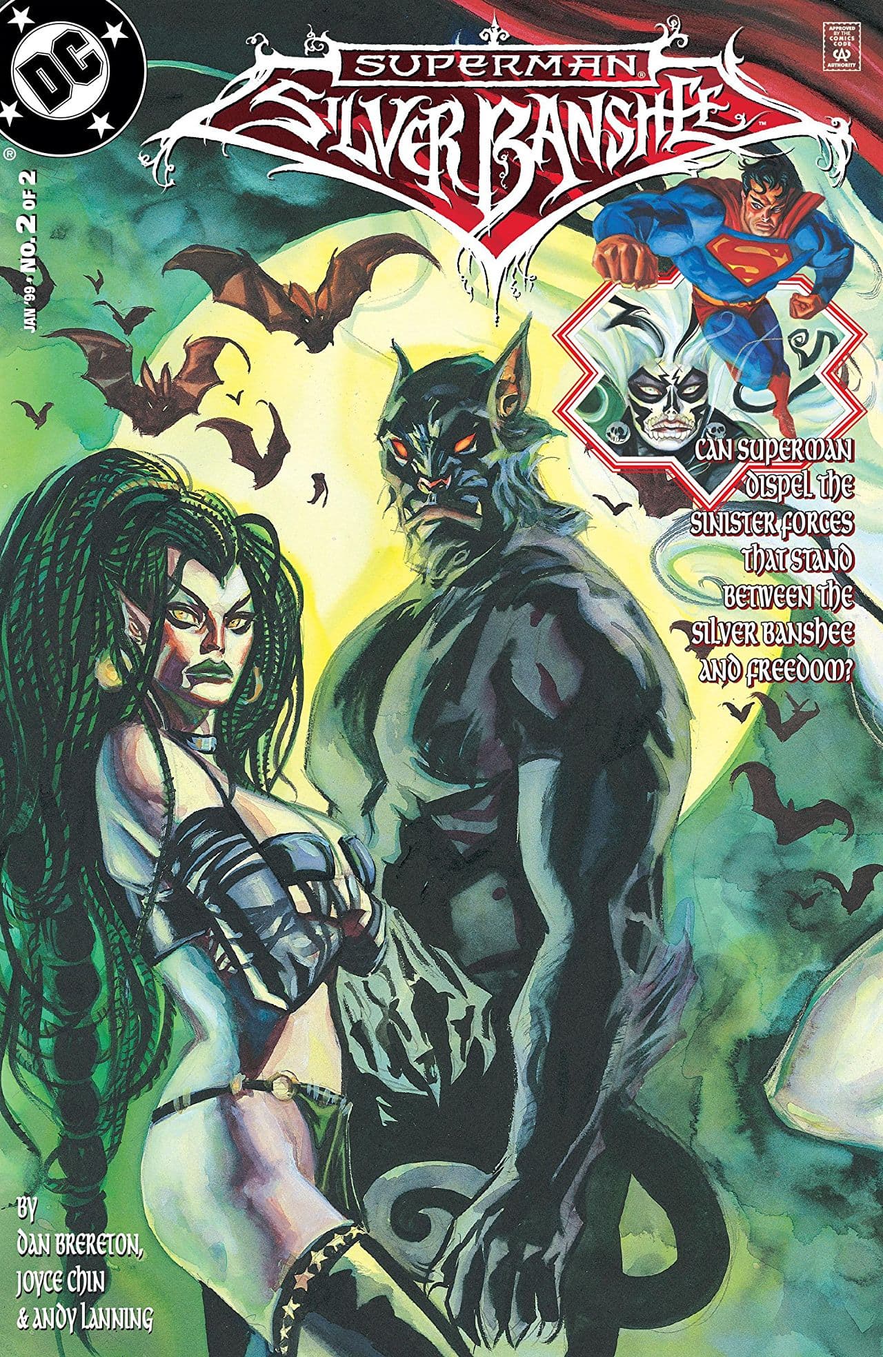 Superman: Silver Banshee #2 cover