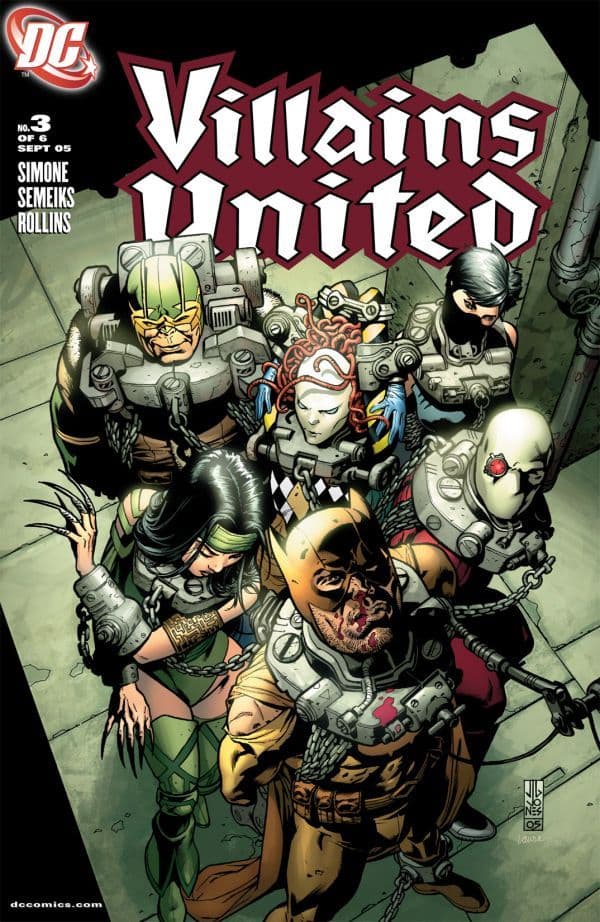 Villains United #3 cover
