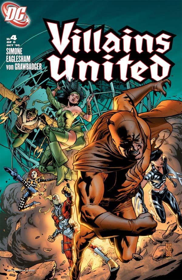 Villains United #4 cover