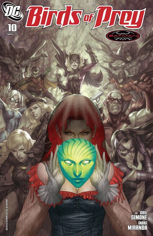 Birds of Prey #10 cover