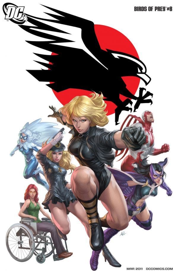Birds of Prey #8 cover