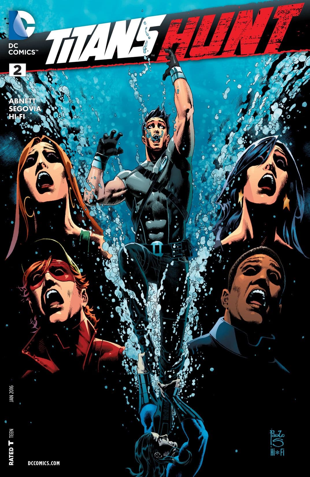 Titans Hunt #2 cover