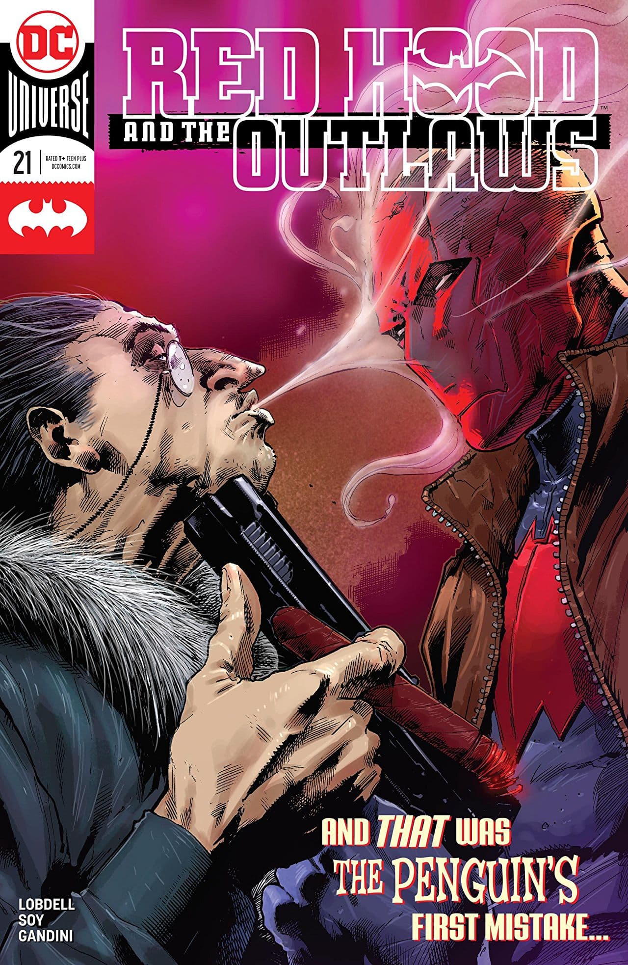Red Hood and the Outlaws #21 cover