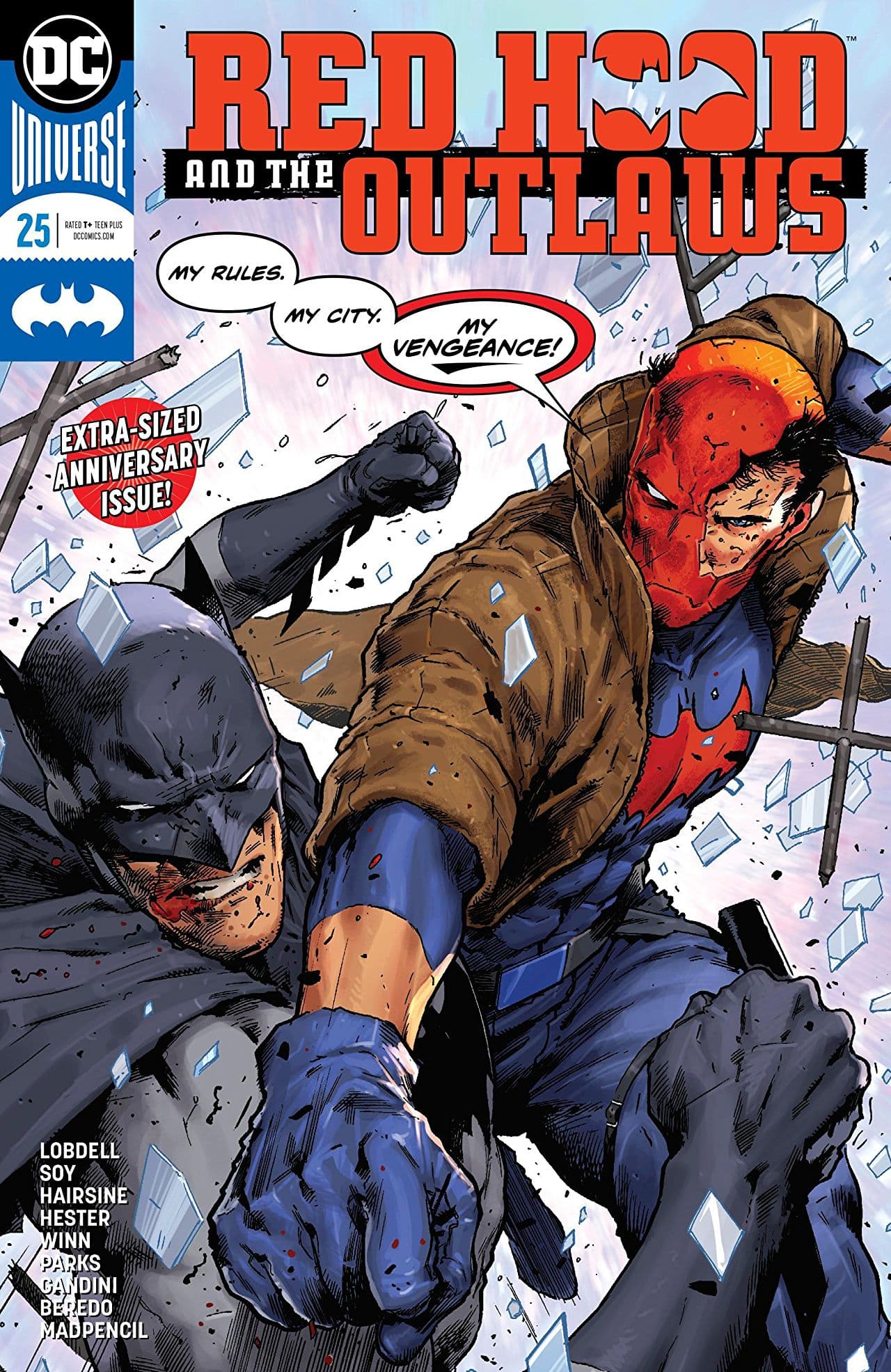Red Hood and the Outlaws #25 cover