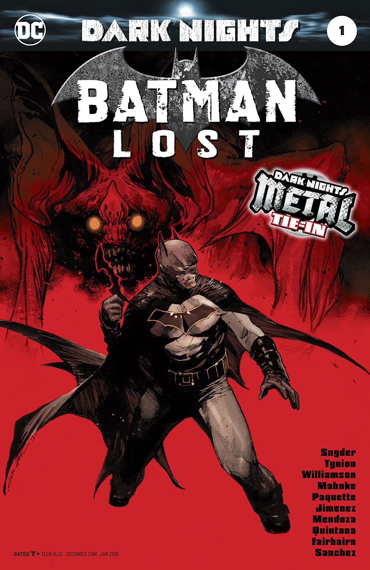 Batman: Lost #1 cover