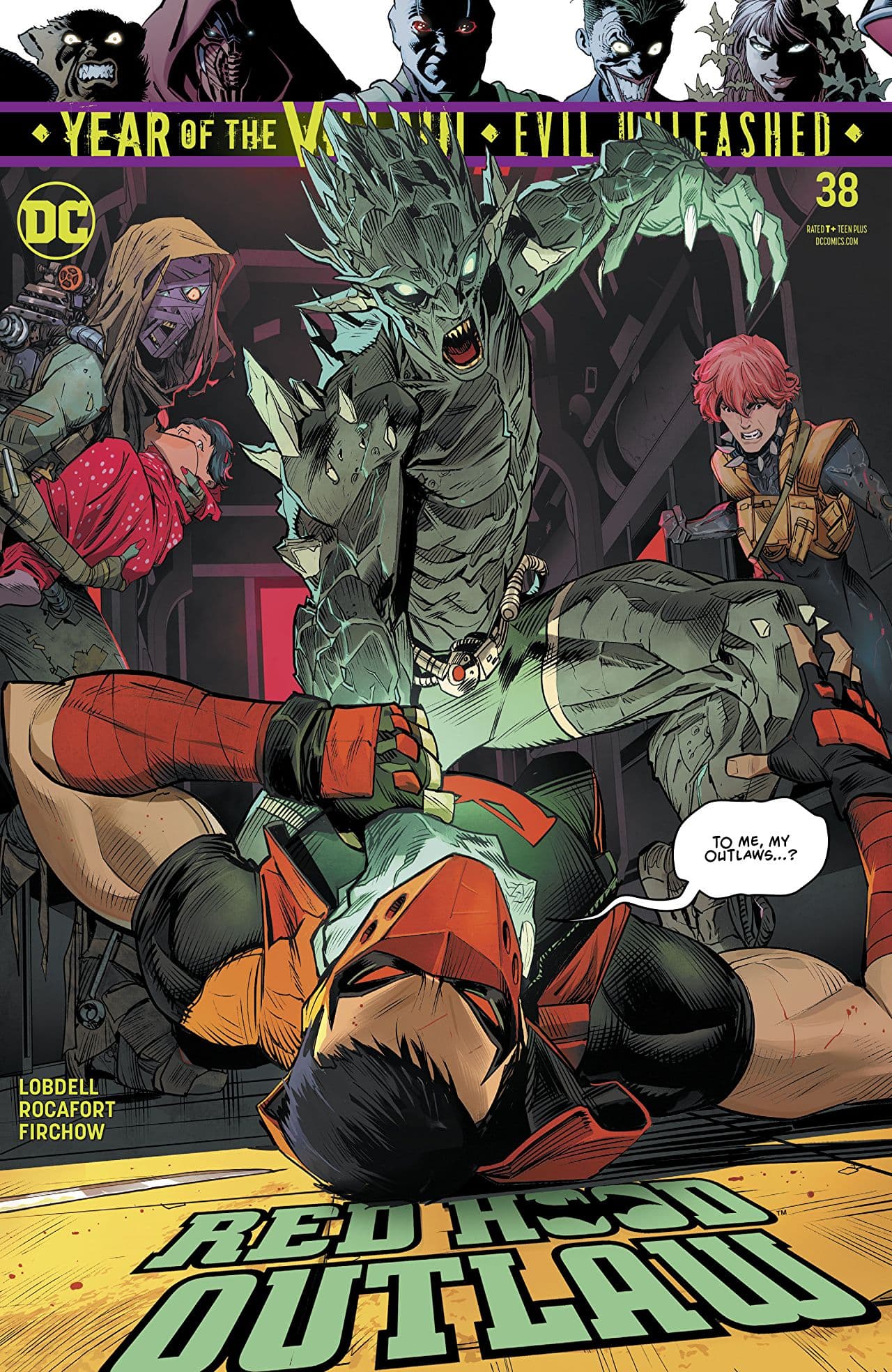 Red Hood: Outlaw #38 cover