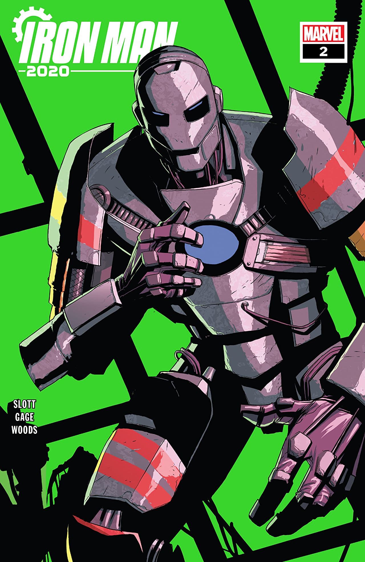 Iron Man 2020 #2 cover