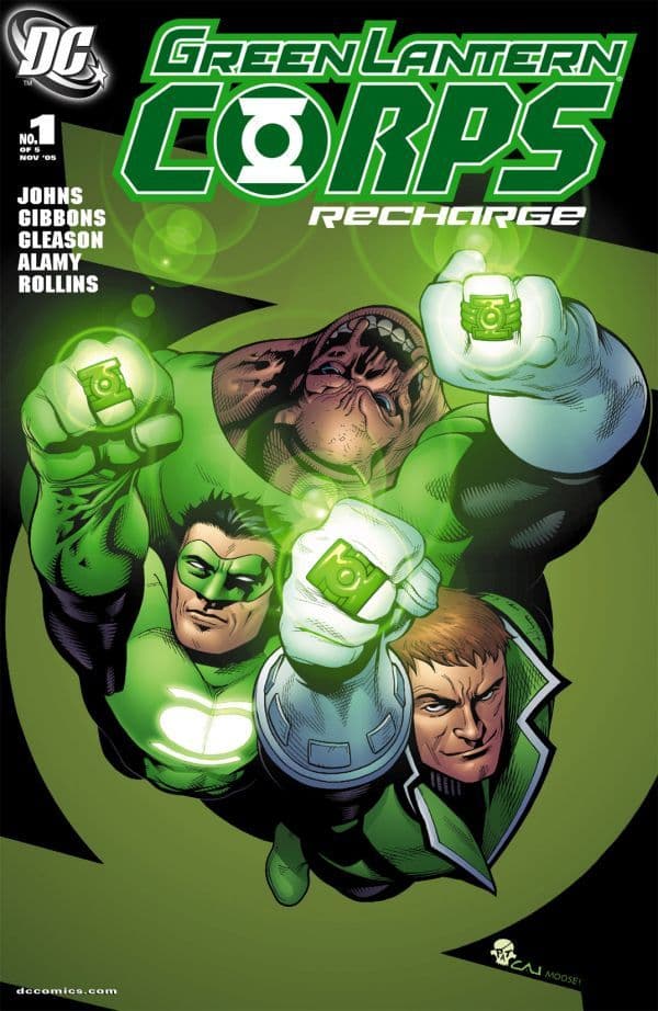 Green Lantern Corps: Recharge #1 cover