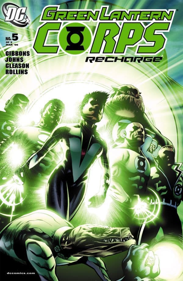 Green Lantern Corps: Recharge #5 cover