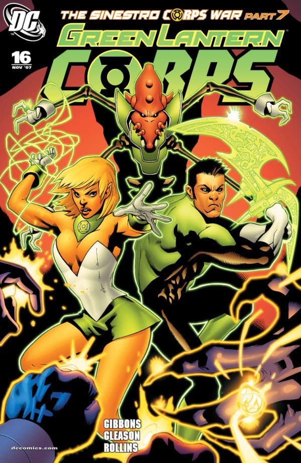 Green Lantern Corps #16 cover