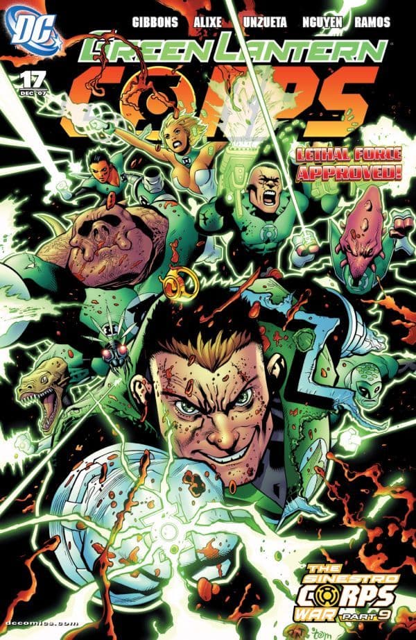 Green Lantern Corps #17 cover