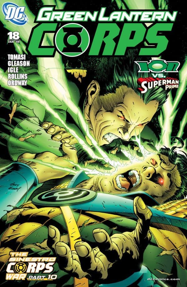 Green Lantern Corps #18 cover