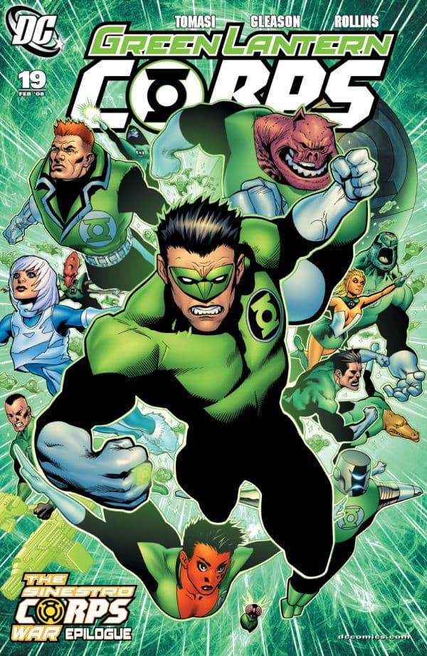 Green Lantern Corps #19 cover
