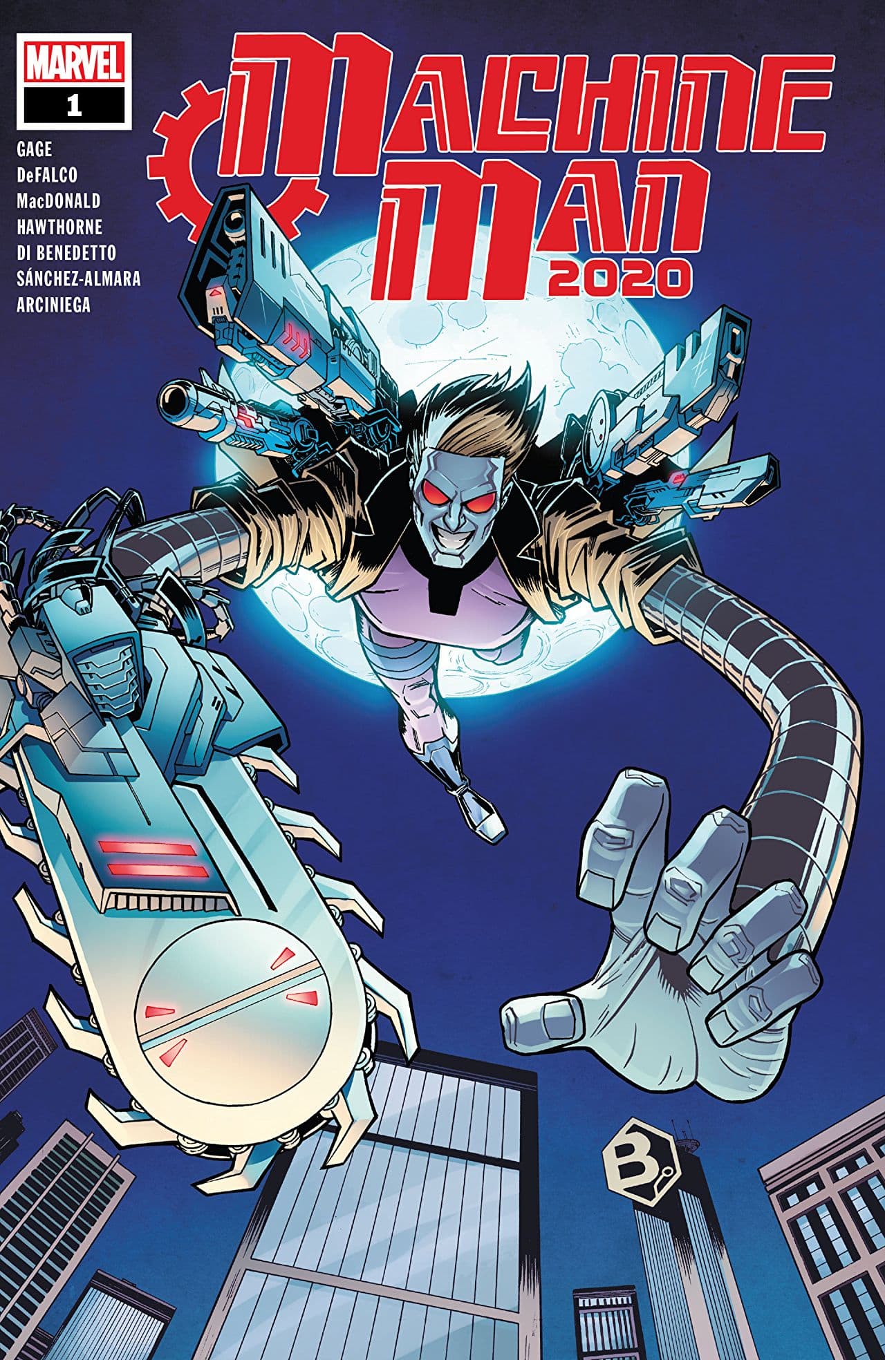 2020 Machine Man #1 cover