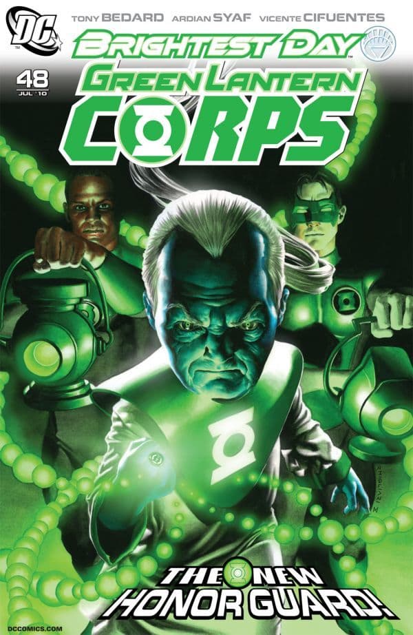 Green Lantern Corps #48 cover