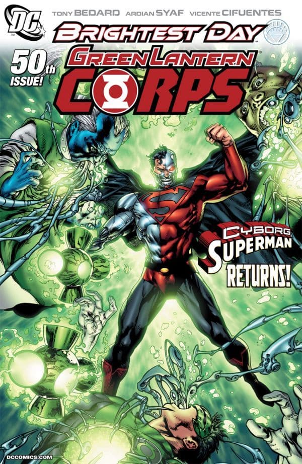 Green Lantern Corps #50 cover